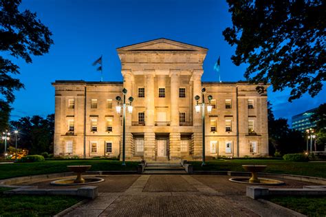Visiting the North Carolina State Capitol in Raleigh, N.C..